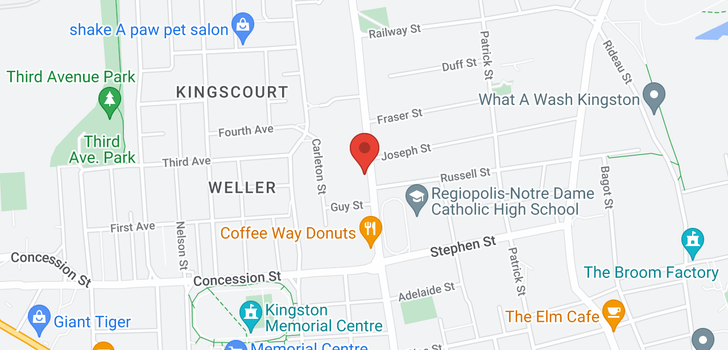 map of 528 DIVISION ST